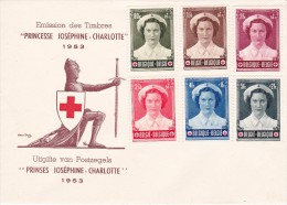 912 917 PC 14 Commémoratif Vierge Croix-Rouge Joséphine Charlotte Princesse !!! Tare Non Oblitéré !!! - Non Classés