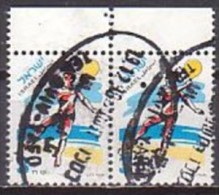 Israel  1438 Paar, O ,  (G 1923) - Used Stamps (without Tabs)