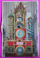 Cpa Cathédrale De Strasbourg Carte Postale à Système Horloge Astronomique - Postcard To System Astronomical Clock - Met Mechanische Systemen