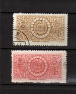 Chine°  1956 - Yvert. 1085/86 - Propagande Pour L'èrpagne.   Sans Gomme - Used Stamps