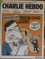 CHARLIE HEBDO N° 906 Du 28/10/2009 - Immigration: Besson Ouvre Le Débat / Canal+ Rajeunit La Françafrique - Humor