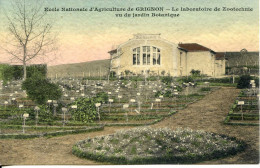 (CPA78) Ecole Nationale D'Agriculture De GRIGNON – Le Laboratoire De Zootechnie  Vu Du Jardin Botanique - Grignon