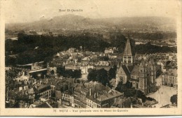 CPA 57 METZ VUE GENERALE VERS LE MONT ST QUENTIN 1933 - Metz