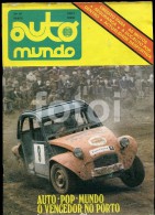 1975 REVISTA AUTO MUNDO ARTICLE AND COVER CITROEN 2CV POP CROSS MAGAZINE - Verkehr