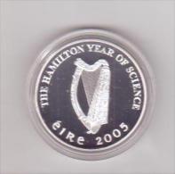 Irlanda 2005-10 Euro Argento Commemorativa Anno Della Scienza In Confezione Originale Fondo Specchio-Car.E.52,00 - Ireland