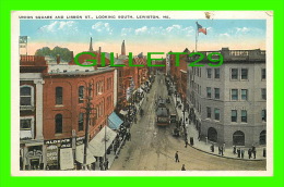 LEWISTON, ME - UNION SQUARE AND LISBON ST. LOOKING SOUTH - ANIMATED - - Lewiston