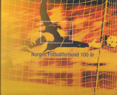 Norway Norge 2002 Book Football Association 100 Years Anniversary, Stamps, Bloc, Fdcs, Booklet And Maximum Cards, 297NOK - Ungebraucht