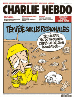 CHARLIE HEBDO N° 925 Du 10/03/2010 - Elections Régionales Ump / Ripoux: Botton Et Carignon / Néocolonialisme Bolloré - Humour