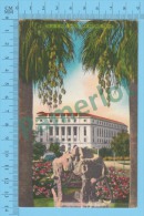 US-Texas ( San. Antonio Post Office CPSM Linen Postcard ) Recto/Verso - San Antonio