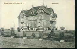 Gruss Aus Schönberg Holstein Sanatorium Um 1910 - Schönberg