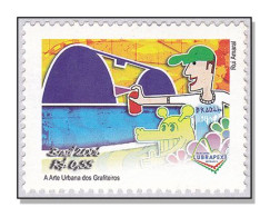 Brazil 2006 Graffiti Mountain Cable Car Mt. Sugarloaf - Unused Stamps