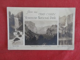 Yosemite National  Park RPPC  Scenes Near Camp Curry    Reference 1687 - USA National Parks