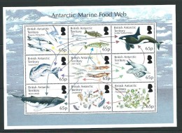 BRITS ANTARCTICA 2014   Foodweb  Voedselketen  Blok    Postfris/mnh - Expéditions Antarctiques