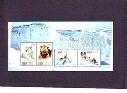 Australisch ANTARCTICA 2014   Huskies Honden Dogs  Blok- M/s  Postfris/mnh - Antarctic Expeditions