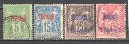 Dédéagh: Yvert N° 2-5-6-7° - Used Stamps