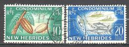 Nouvelles Hébrides:  Yvert N° 219/20° - Used Stamps