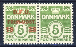 ##Denmark 1938. Pair. Michel 243+198. MNH(**). - Nuovi