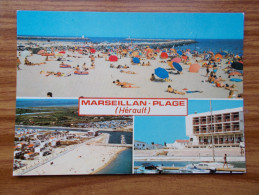 MARSEILLAN-PLAGE Multi Vues  Années 70,80 - Mèze