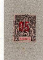 MAYOTTE : Allégories - "MAYOTTE"  En Rouge Dans Le Cartouche.- Surchargé Nouvelle Valeur. - Used Stamps