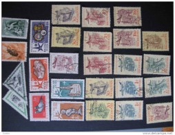 Hongrie Poste Aérienne , Lot De 26 Timbres Trace Charnière - Usado