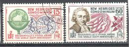 Nouvelles Hébrides:  Yvert N° 270 Et 272° - Used Stamps