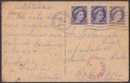 1956-H-19 CANADA. 1956. SOBRE CON TASA POR COBRAR. POSTAGE DUE. NIAGARA FALLS. CATARATAS. - Lettres & Documents