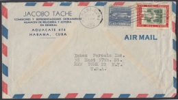 1952-H-22 CUBA. REPUBLICA. 1952. ANIV REPUBLICA. SOBRE DE LA HABANA A NEW YORK. US. - Covers & Documents
