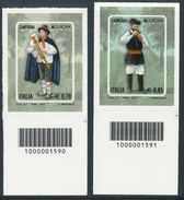 ITALY/Italien/Italia  EUROPA 2014 "National Music Instruments" Set Of 2v**barcode - 2014