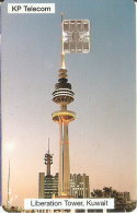 TARJETA DE KUWAIT DE LA TORRE DE TELECOMUNICACIONES LIBERATION (SATELLITE) - Astronomie