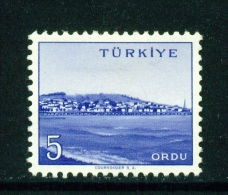 TURKEY  -  1958+  Turkish Towns  5k  Mounted/Hinged Mint - Unused Stamps