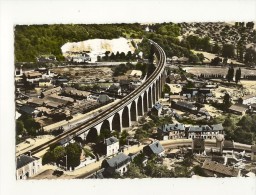 CPSM  76 EN AVION AU DESSUS DE BARENTIN Le Viaduc - Barentin