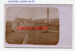 LOMME-LOME-??-Non Situee-Scierie Du Moulin-Carte Photo Allemande-Guerre 14-18-1 WK-FRANCE-59-57- - Lomme