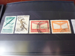 ARGENTINE TIMBRE DE COLLECTION   TIMBRES OBLITERES YVERT N° 20............25 - Luftpost