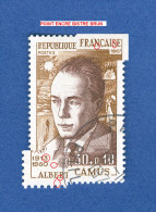 *  1967  N° 1514  ALBERT  CAMUS    OBLITÉRÉ - Oblitérés