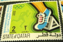 Qatar 1972 Olympic Games - Munich, Germany Sprinting 2dh - Mint - Qatar