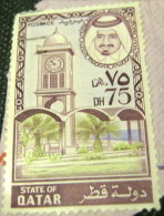 Qatar 1973 Sheikh Khalifa 75dh - Used - Qatar