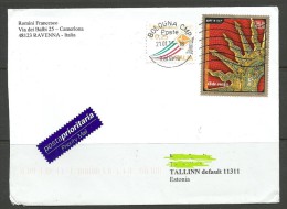ITALY Italie Italia 2015 Letter To Estonia - 2011-20: Cartas & Documentos