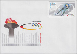 USo 34 Olympiade 2002 Und Eisschnellauf, Postfrisch - Briefomslagen - Ongebruikt