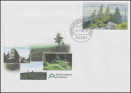 USo 39 Nationalpark Hochharz 2002, VS-O Frankfurt 4.7.2002 - Covers - Mint