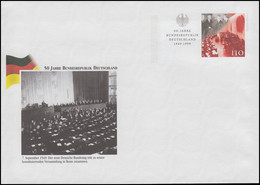 USo 9 Jubiläum 50 Jahre Bundesrepublik, Postfrisch - Enveloppes - Neuves