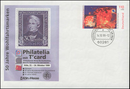 USo 10 PHILATELIA Köln 1999, VS-O Frankfurt 14.10.1999 - Covers - Mint