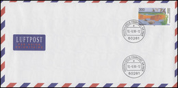 USo 3 Boddenlandschaft, VS-O Frankfurt Ersttag 10.6.98 - Briefomslagen - Ongebruikt