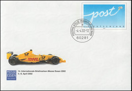 USo 36 Messe ESSEN 2002 Und Formel 1, VS-O Frankfurt 4.4.2002 - Enveloppes - Neuves