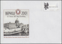 USo 23 BEPHILA Berlin - 300 Jahre Preußen 2001, Postfrisch - Enveloppes - Neuves