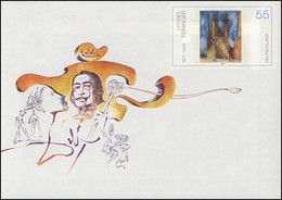 USo 74 Salvador Dali Maler & Grafiker & Schriftsteller 2004, ** - Enveloppes - Neuves