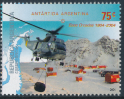 ARGENTINA ANTARTIDA 2004 , BASE ORCADAS 1904-2004 1v** - Bases Antarctiques