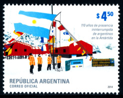 Argentina En Antártida 2014 - 110 Años De Permanencia Ininterrumpida De Los Argentinos En La Antártida - Antarctic Expeditions