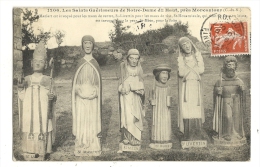 Cp, 22, Près De Moncontour, Les Saints Guérisseurs De Notre-Dame Du Haut, Voyagée 1911 - Moncontour