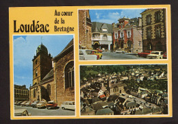 22 - LOUDEAC - Multivues - Loudéac