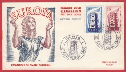 Collection De 19 Lettres Europa FDC De 1956 à 1966 + 4 Cadeaux Europa. Cote Env. 120 € - Collections